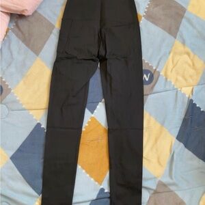 Black High-Waisted Leggings